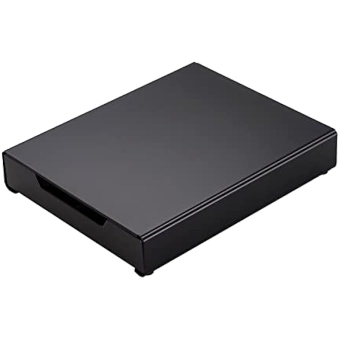 rayihni TDisc Coffee Capsule Holder 20 Pods Drawer Dolce Gusto  Nespresso Original Line Compatible Chrome Material - Image 5