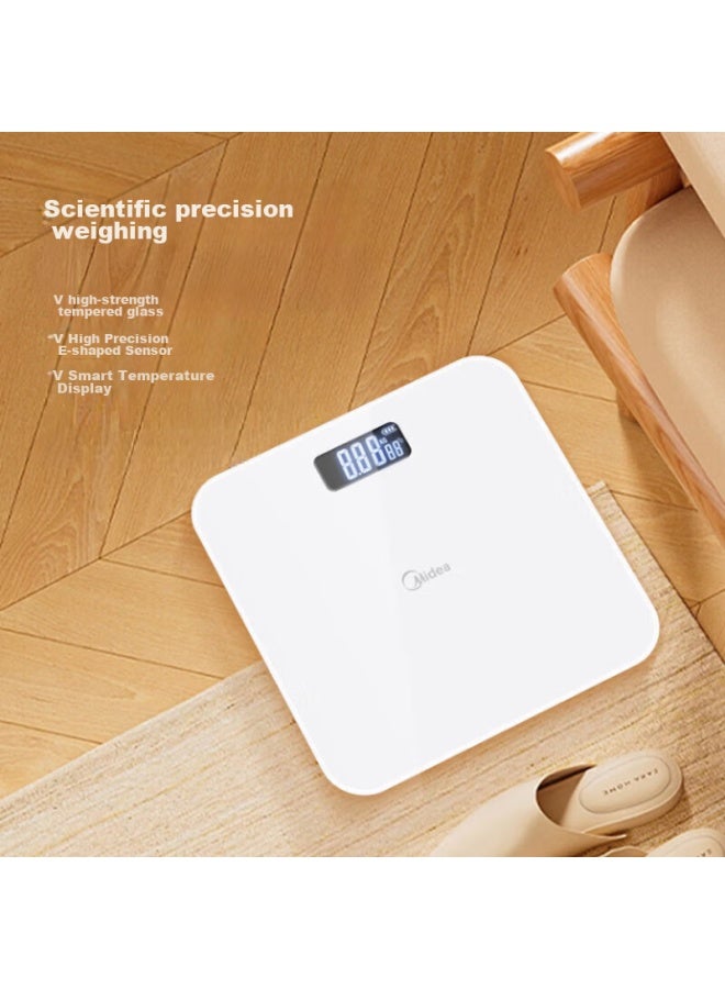 Midea Body Scale, Home Health Scale, Electronic Scale, High-precision Weighing Scale, Smart Body Scale For Fitness, Weight Loss, And Exercise, D2 - Image 1