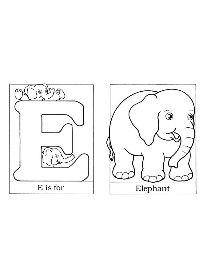 Dover The Little Abc Coloring Book  - Image 4