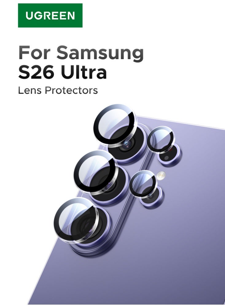 Ugreen 1 Pack Samsung Galaxy S26 Ultra Camera Lens Protector Ultra HD Clear, Anti-Scratch, Easy Installatio clear - Image 1