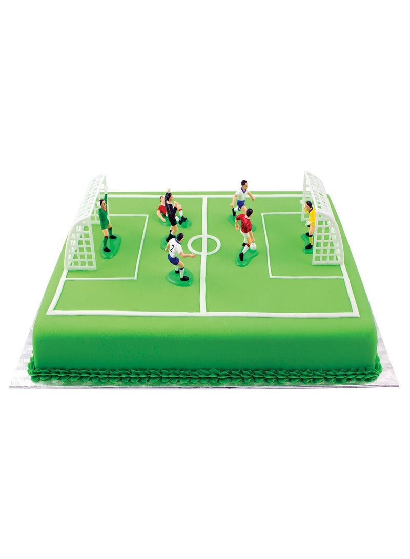 PME Soccer Toppers for Cake and Cupcakes, Set of 9 - Image 2