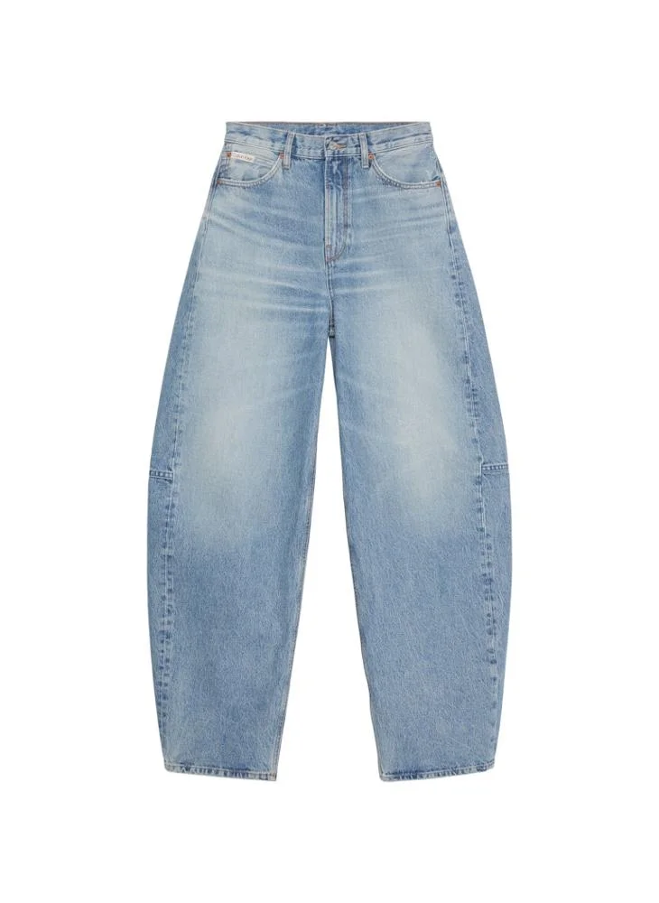Calvin Klein Jeans  Essential Barrel Jeans for Women | Best Price UAE