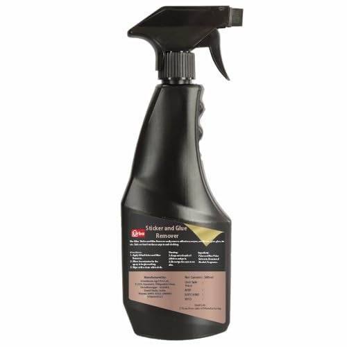 URBA Sticker and Glue remover 500 ml | Adhesive Remover Spray | Used to Remove Gum Glue,Stickers, Adhesives | Car Glass Sticker Remover Spray (500 ml) - Image 2