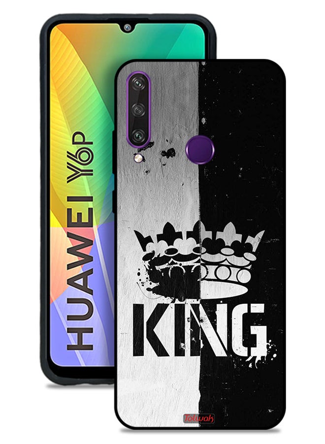 Tolwak Huawei Y6p Protective Case Cover King Vintage - Image 1