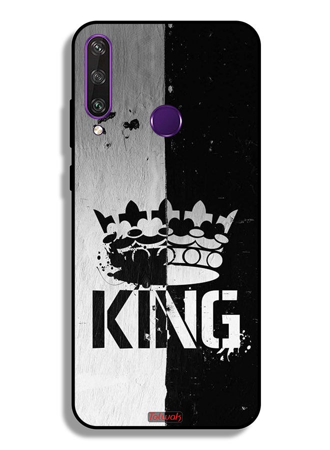 Tolwak Huawei Y6p Protective Case Cover King Vintage - Image 2