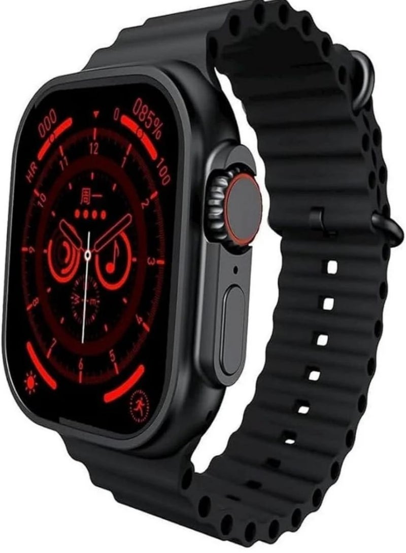 W&O X9 ULTRA 2 Series 9 Wearfit Pro SmartWatch SUPER AMOLED Screen Unlock AI Chat GPT GPS NFC Bluetooth V5 Call Wireless Charger - Image 3