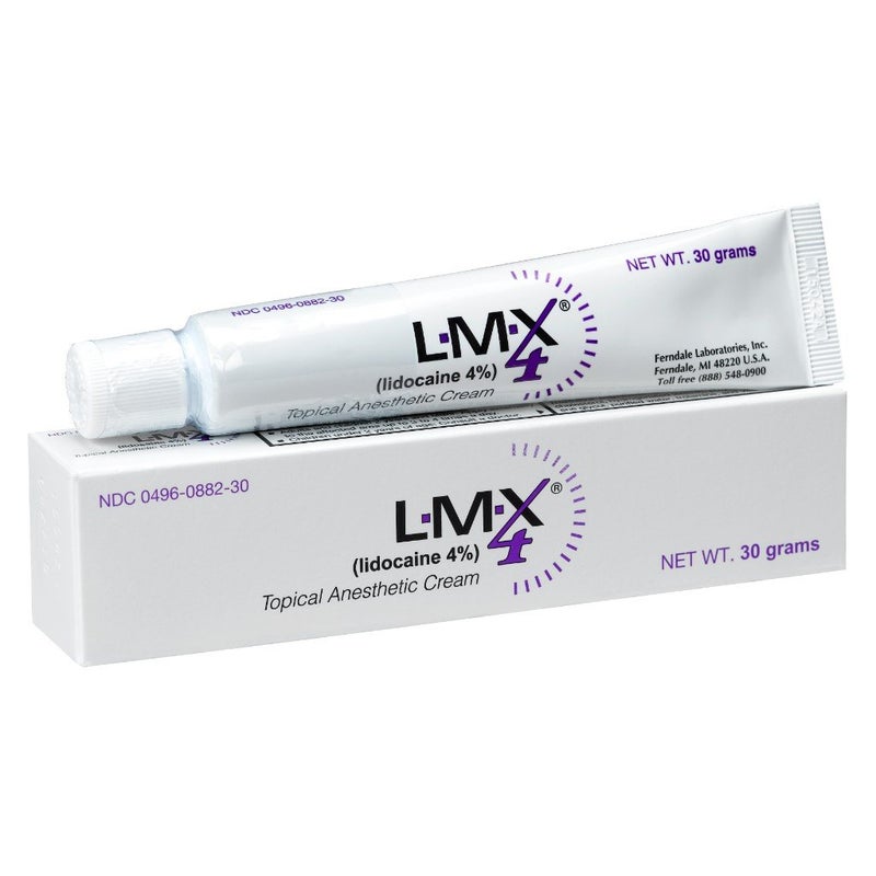 LMX4 كريم تخفيف الألم ليدوكائين، أنبوب 30 جرام – موضعي، سريع المفعول، طويل الأمد للاستخدام في الجروح، الخدوش، حروق الشمس، اللدغات. - Image 1