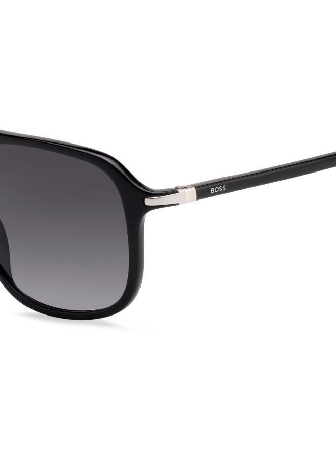 بوس إطارات نظارات هوجو بوس مربعة بجسر مزدوج - Image 3