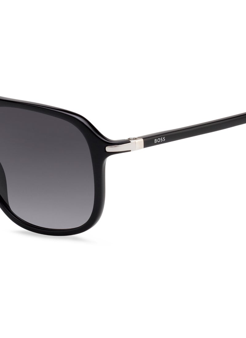 HUGO BOSS - Square Double Bridge Hugo Boss Sunglasses Frames - Image 1