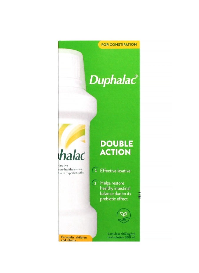 DUPHALAC - Double Action Solution 300ml - Image 1