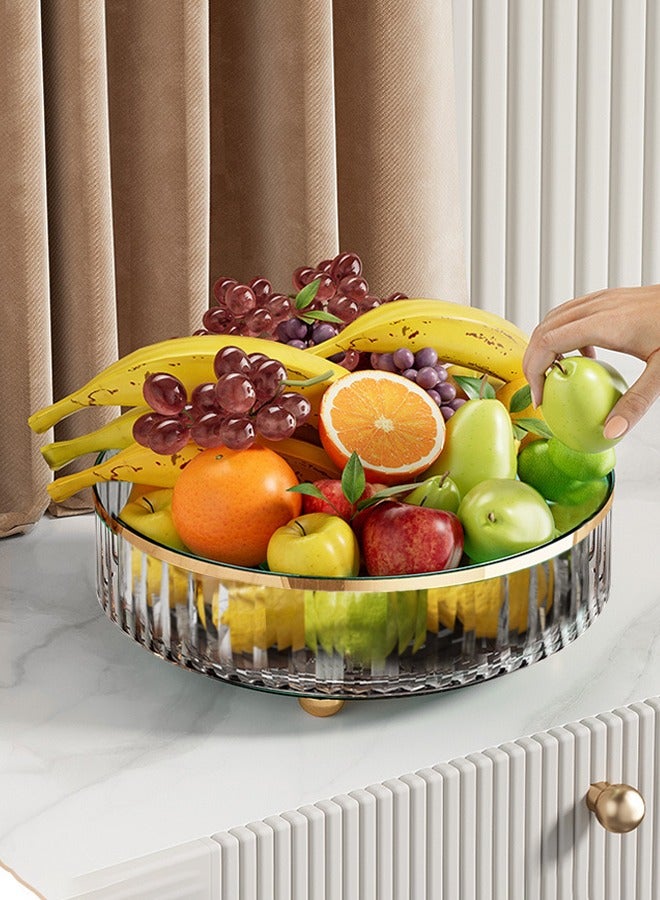 cocohome Kitchen racks, storage turntable, transparent color, storage of condiments and seasoning bottles - Image 3