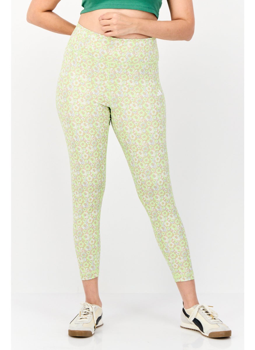 Adidas Women Tight Fit Training 7/8 Leggings, Multicolor  - Image 1