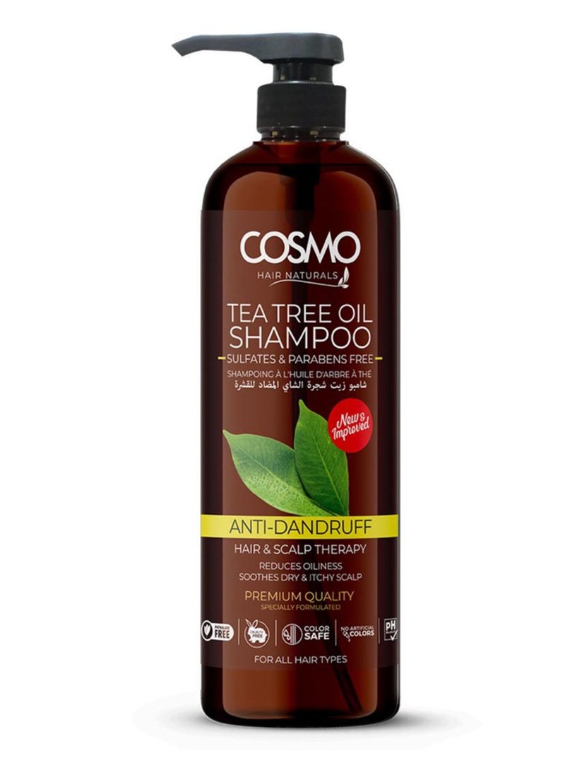 Tea Tree Oil Shampoo Anti Dandruff Free Of Sulfates And Parabens 1000 Ml - pzsku/Z4EAD2BD6AA7BDC97923CZ/45/_/1710843780/9e38559f-b3b4-46b1-a3fc-e8243c1c6ab7