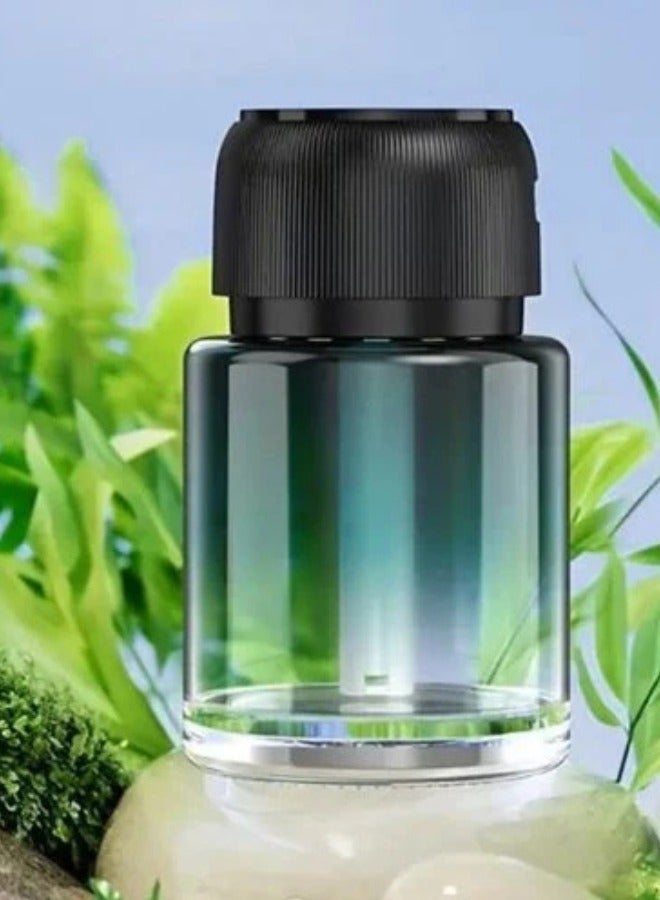 معطر هواء 160 مل جهاز توزيع العطر ضوء النجمة سعة كبيرة للسيارة زجاجي معطر هواء يجعل البيئة منعشة ونظيفة - Image 2