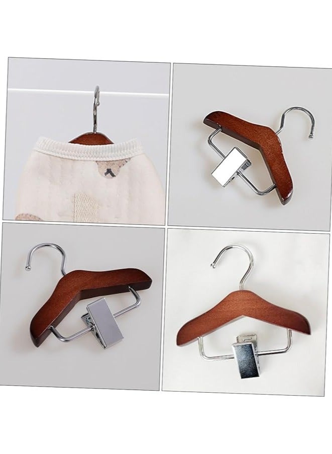 MIRFA Pet Clothes Mini Hangers - Dark Wood (Pack of 2) - Image 5
