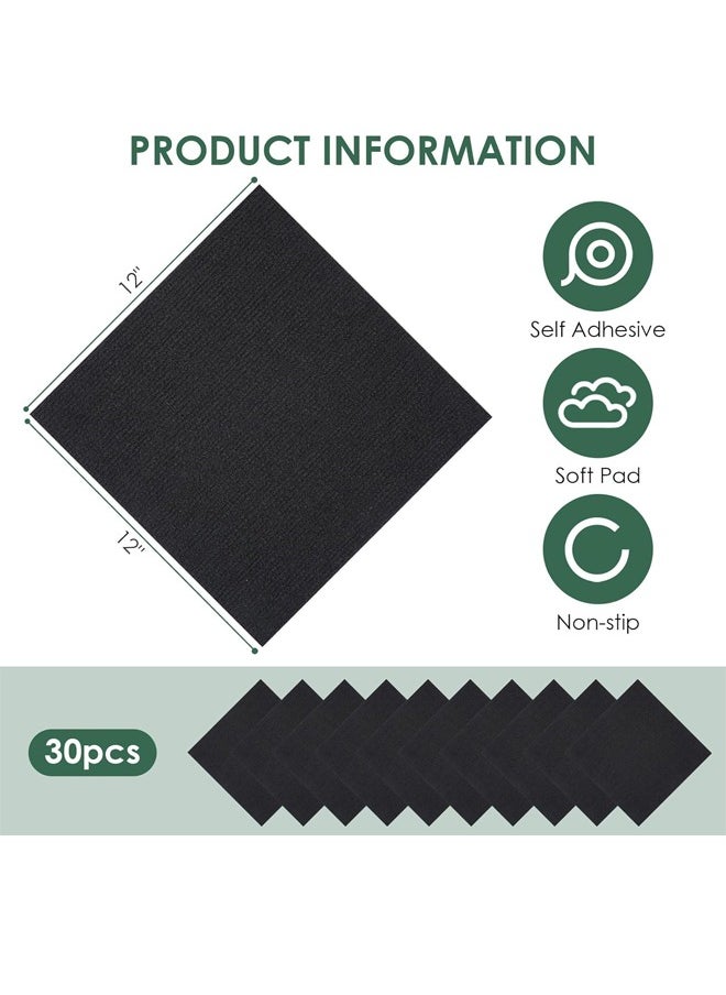 Carpet Tiles Peel and Stick,12”x 12” Non-Slip Self Adhesive Squares Carpet Floor Tile,Reusable Waterproof Carpet for Living Room Bedroom,Self Adhesive Carpet Squares for Basement,Carpet Carpet Squar