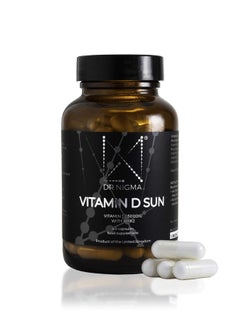 Dr. Nigma Vitamin D 5000Iu Sun With K1 + K2 To Support Skin Concerns A Happy And Healthy Body 60 Capsules  - Image 1