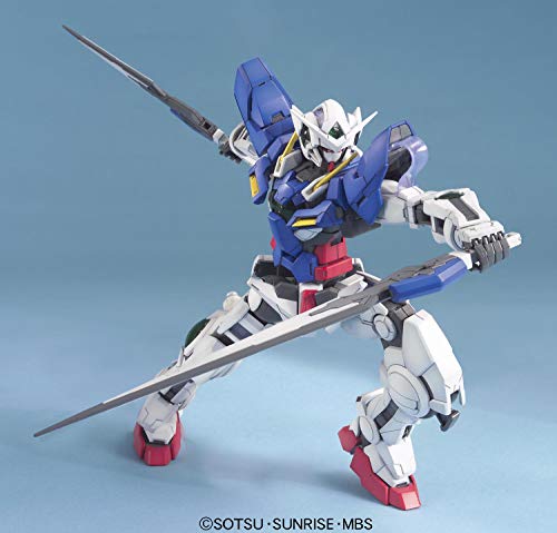 BANDAI SPIRITS Bandai Hobby - Gundam 00 - Gundam Exia, Bandai Spirits MG 1/100 Model Kit (183241), Green - Image 3