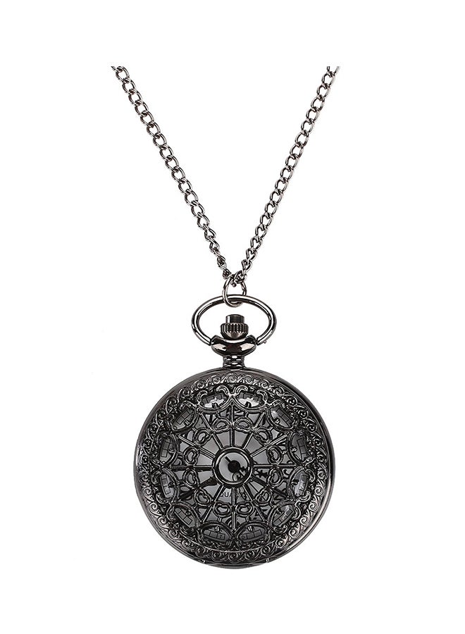 ساعة جيب بعقارب وسلسلة طراز 411025 unisex - Image 1