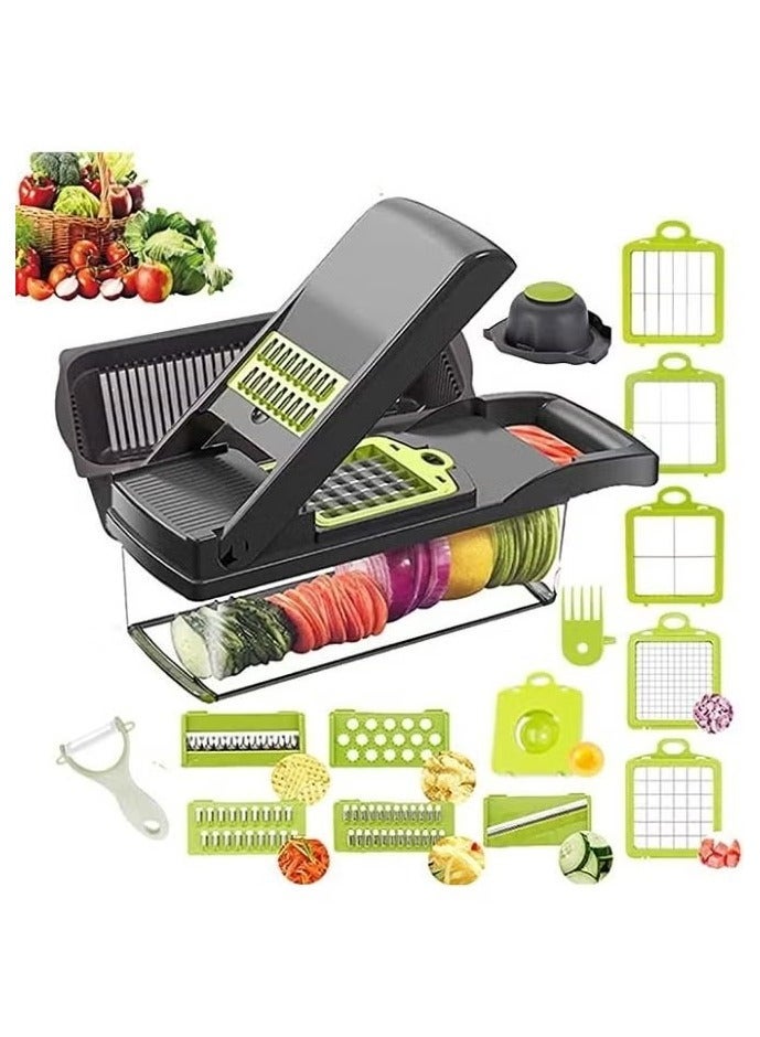 Multifunctional vegetable slicer 16*1 Mandoline slicer - Image 1