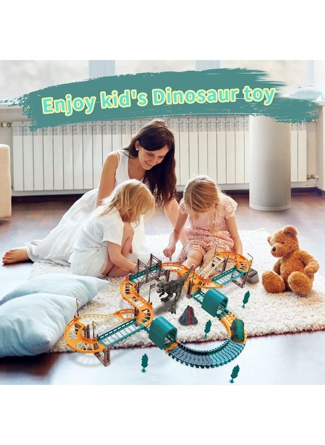 MYK Dinosaur Race Track Dinosaur Toys for Boys