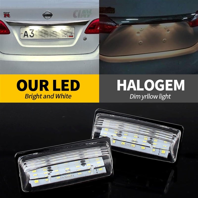 QASULER License Plate Light for Nissan Vehicles - Image 5