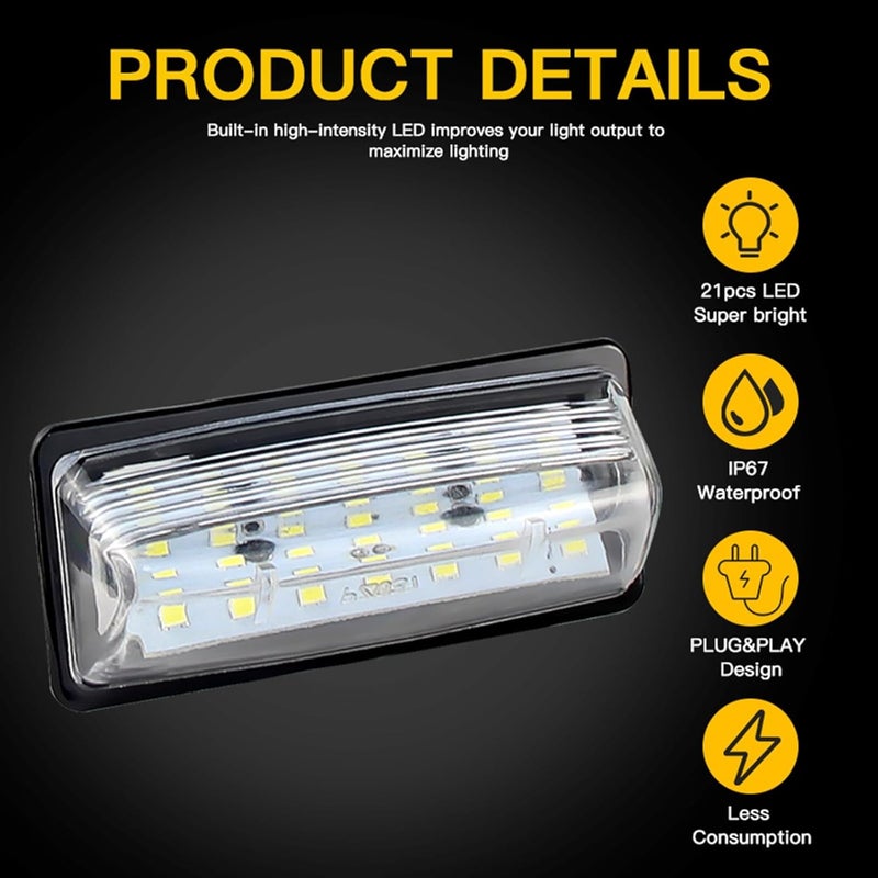 QASULER License Plate Light for Nissan Vehicles - Image 4