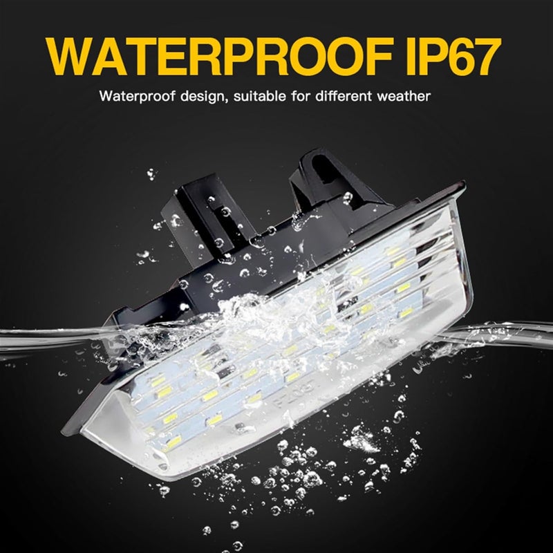 QASULER License Plate Light for Nissan Vehicles - Image 3