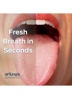 drTung's DrTung's Stainless Tongue Scraper - Tongue Cleaner for Adults, Kids, Helps Freshens Breath, Easy to Use Comfort Grip Handle, Comes with Fabric Travel Pouch - Stainless Steel Tongue Scrapers, (1 Count)  - Image 4