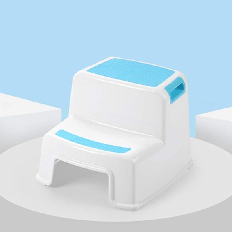 Glaceon Toddler 2 Step Stool for Boys Girls Ideal for Potty Training Bathroom Kitchen or Bedroom Pack of 1 - Image 1