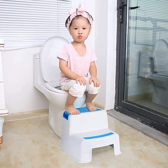 Glaceon Toddler 2 Step Stool for Boys Girls Ideal for Potty Training Bathroom Kitchen or Bedroom Pack of 1 - Image 5