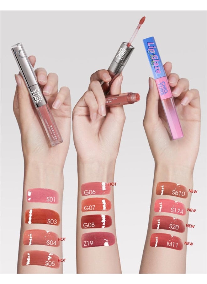 Double End-Lip Glaze 4.4g G07 Tangerine Brand