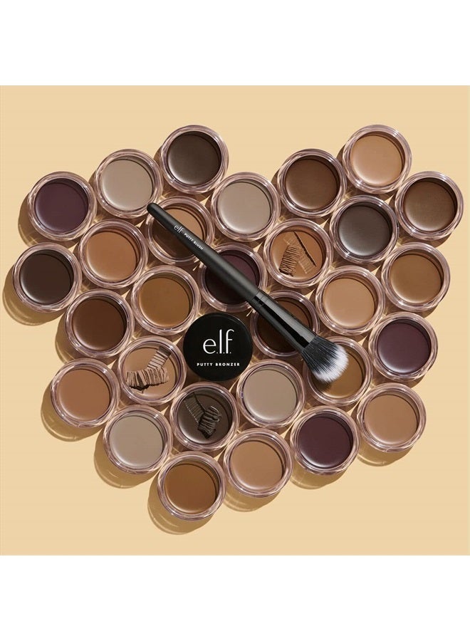 elf Putty Bronzer, Creamy & Highly Pigmented Formula, Creates a Long-Lasting Bronzed Glow, Infused with Argan Oil & Vitamin E, Tan Lines, 0.35 Oz - Image 5