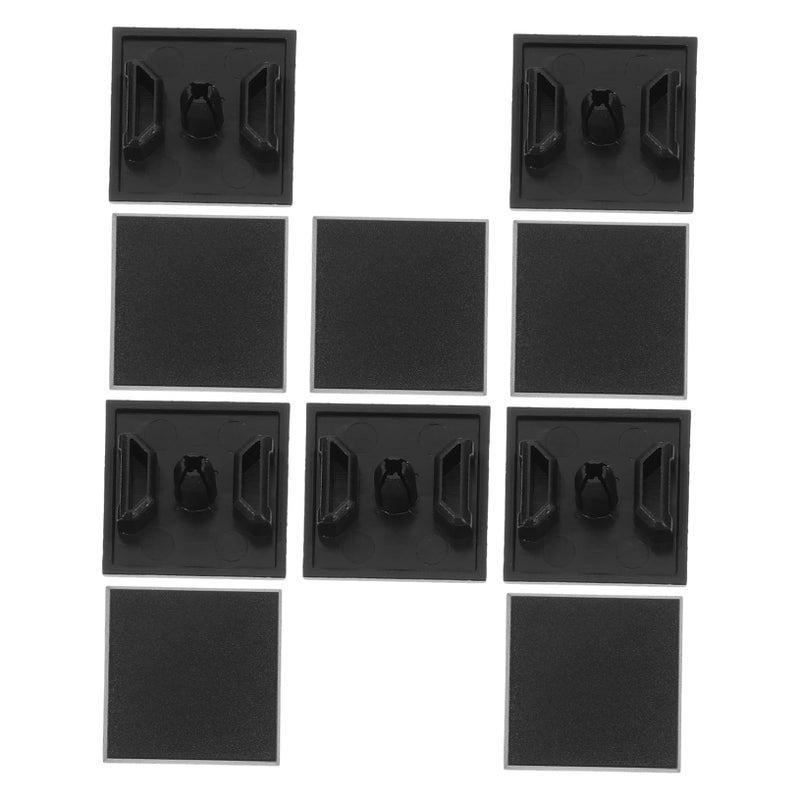 Aluminum End Caps for Printers 10pcs Easy Installation Black - Image 2