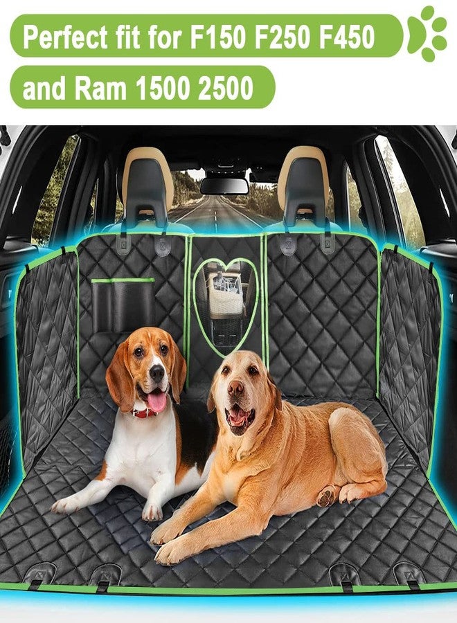 CEMOFE Dog Seat Cover for F150 F250 F450 and Ram 1500 2500 Waterproof Pet Hammock for Truck Back Seat Non Slip Scratch Proof Car Seat Protector with Storage Pockets - Image 5
