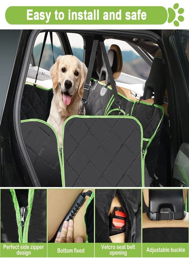 CEMOFE Dog Seat Cover for F150 F250 F450 and Ram 1500 2500 Waterproof Pet Hammock for Truck Back Seat Non Slip Scratch Proof Car Seat Protector with Storage Pockets - Image 4