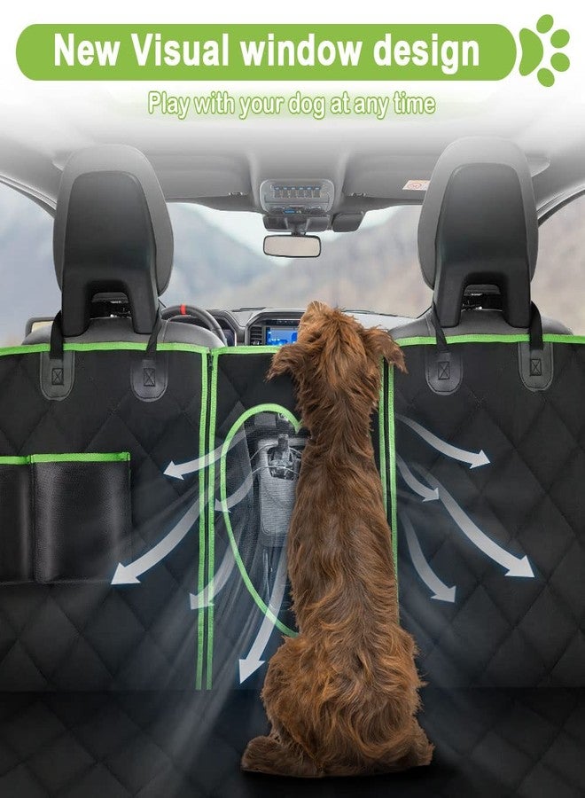 CEMOFE Dog Seat Cover for F150 F250 F450 and Ram 1500 2500 Waterproof Pet Hammock for Truck Back Seat Non Slip Scratch Proof Car Seat Protector with Storage Pockets - Image 3