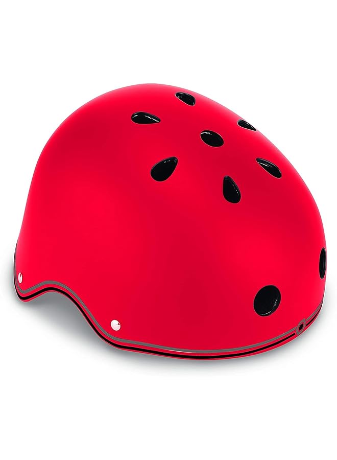 جلوبير أضواء خوذة للأطفال XS/S (48 53 سم) جديدة باللون الأحمر - Image 2