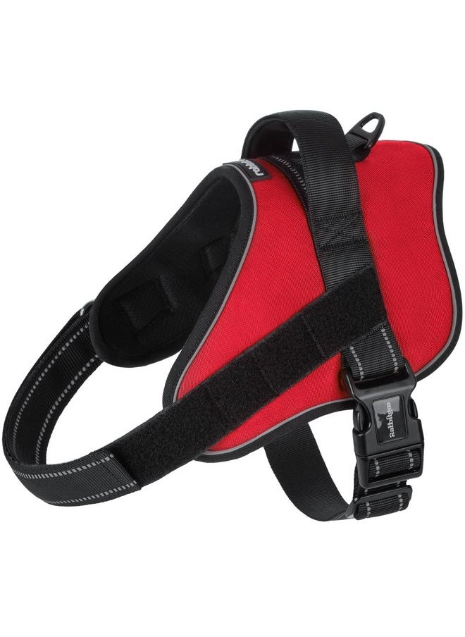 rabbitgoo Dog Harness Medium Sized, No Pull No Choke Pet Vest, Easy Wearing with One Buckle, Reflective, Adjustable Pet Harness with Molle for Walking, Training, Red, M - pzsku/Z4EAE42EE289128423602Z/45/_/1737031760/2c40148a-cac6-4ea1-8cf2-537f3934b19a