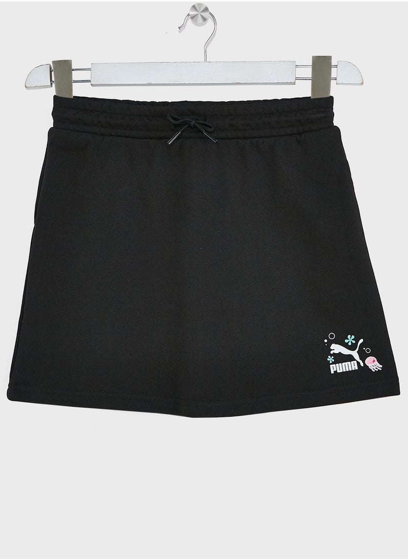 PUMA - Kids Spongebob Skirt - Image 1