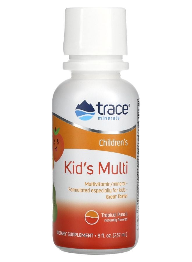 Trace Minerals عصير استوائي متعدد للأطفال 8 أونصة سائلة (237 مل)