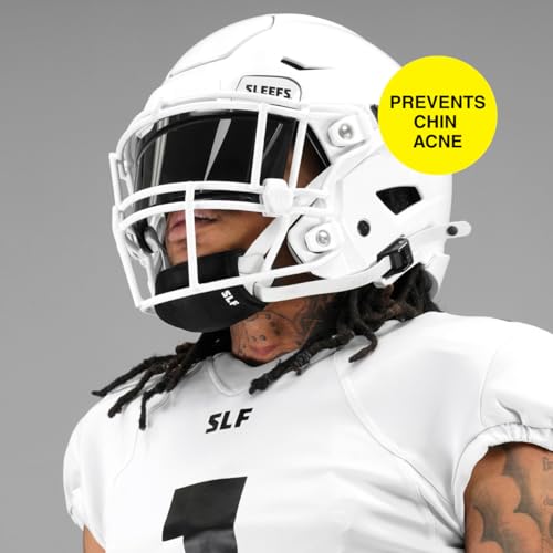SLEEFS Football Chin Strap Cover - One Size Fits All Cushion - Shield Compatible with Virtually All Helmets - Adult and Youth - Image 2
