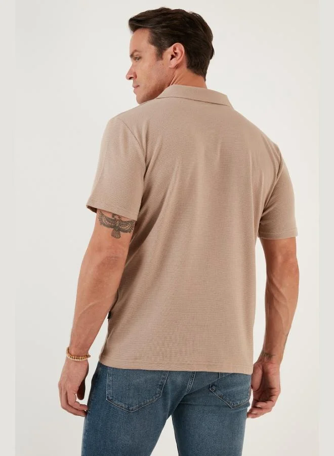 Buratti  Buratti Cotton Regular Fit Short Sleeve Shirt Men's SHIRT 5902640 for Men | Best Price UAE