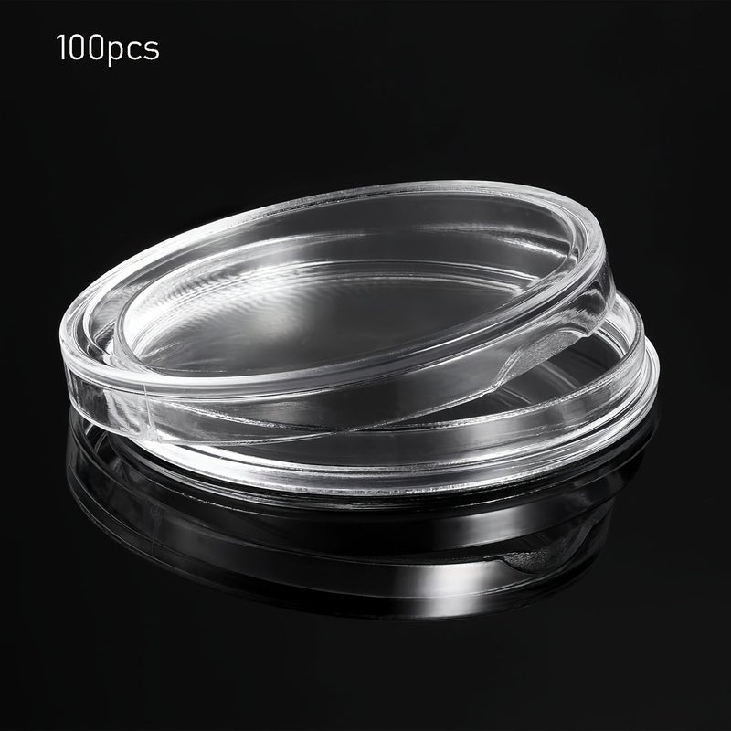 Plastic Coin Capsule Holder 40mm 25pcs Round Coin Storage Box For Collectors Protective Coin Boxes - Image 5