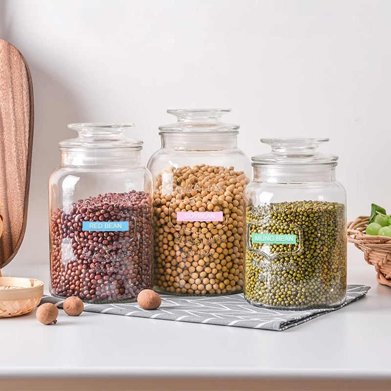 Pristar Plastic 3D Embossing Label Tape Self-Adhesive Compatible for Dymo Label Makers Organizer Xpress Pro, Office Mate II, 3/8 in X 9.8 Ft, Macaroon Color Yellow/Blue/Green/Pink/Purple, 10-Pack - Image 4