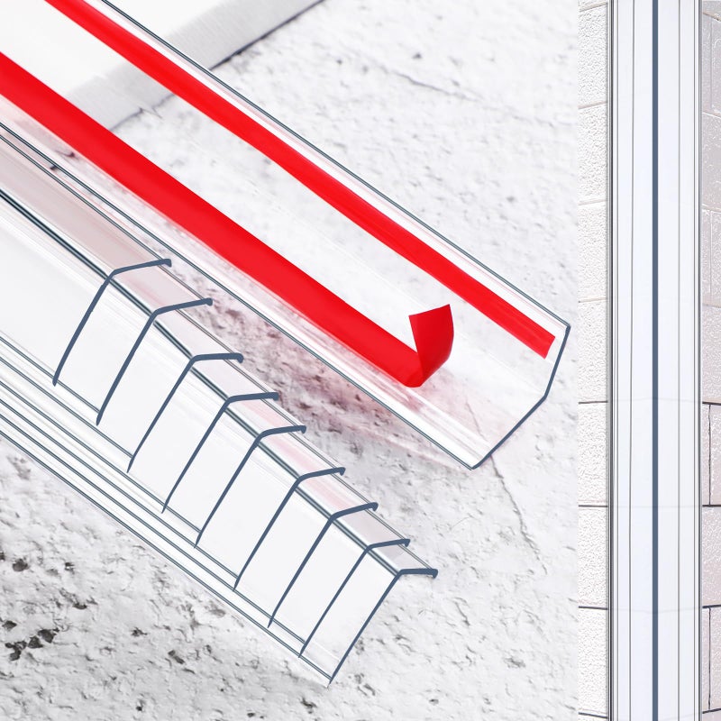 Beeveer Clear Self Adhesive Wall Corner Protector Walls Edge Protector Wall Corner Guard Easy to Install Furniture Edge Safety Bumpers Cover Pointed Furniture for Baby10 Pcs3543 X 118