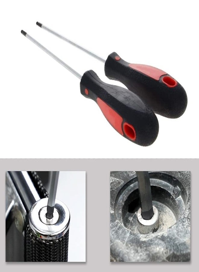 Utoolmart 3mm x 100mm Ball Head Precision Screwdriver Hex Design Wrench Hand Tool 2Pcs - Image 2