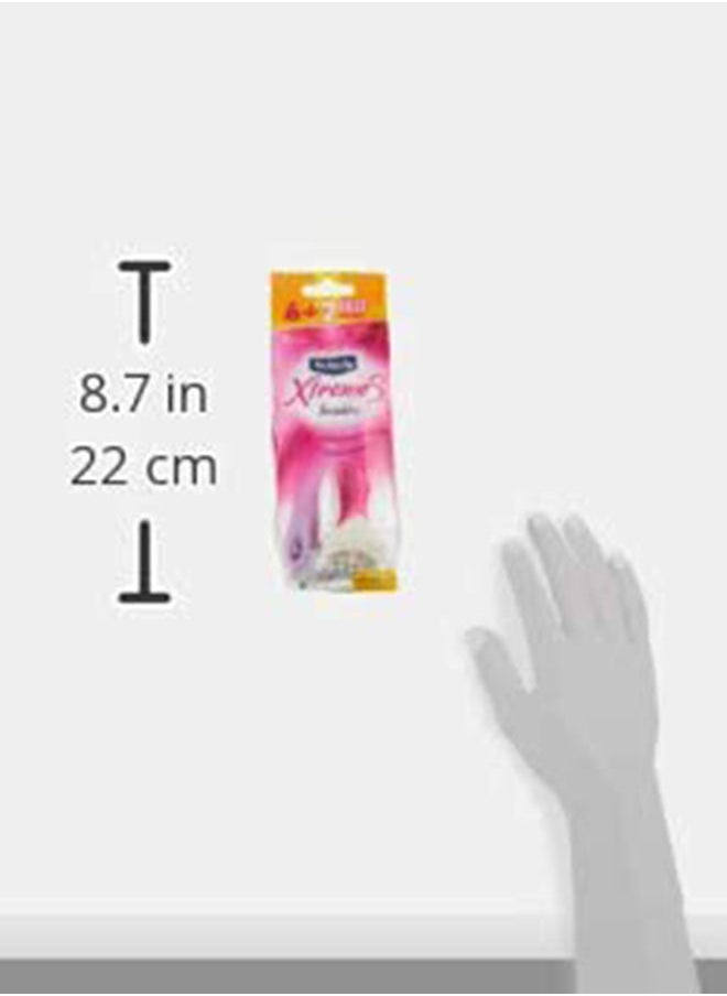 schick - Schick Intuition Xtreme 3 Sensitive 6+2 Free Razors - Image 1