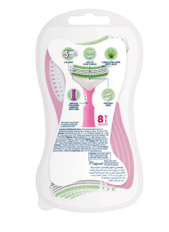 schick - Schick Intuition Xtreme 3 Sensitive 6+2 Free Razors - Image 1