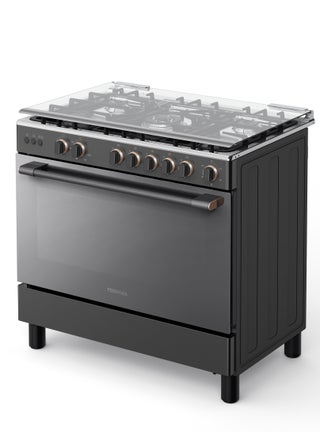 5 Burner Gas Cooking Range RLA1-90MG5GE(GMR)-SA Charcoal Grey/Silver